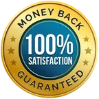 90-day money-back guarantee badge
