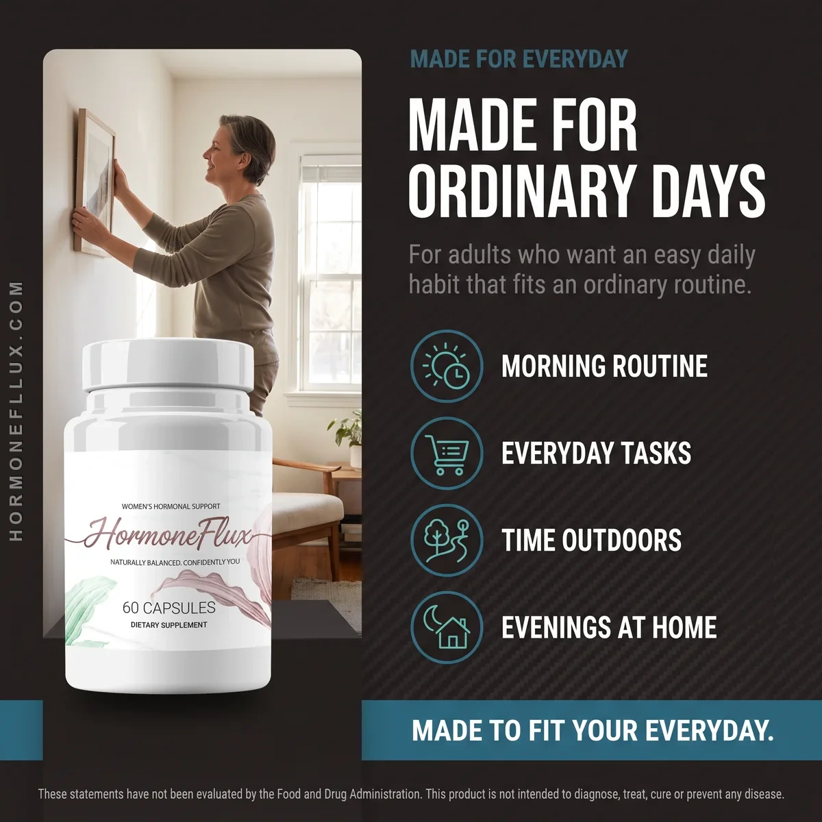 HormoneFlux is made for ordinary days: women supporting hormonal balance through everyday routines